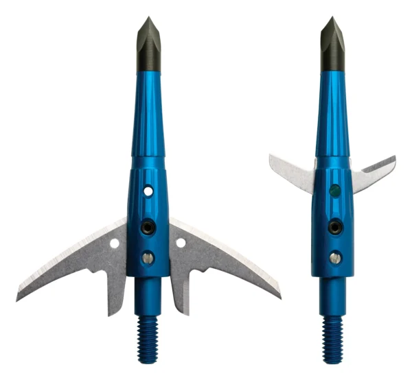 SWHACKER #261 LEVI MORGAN SERIES 2 BLADE CURVED 100 GRAIN 2″