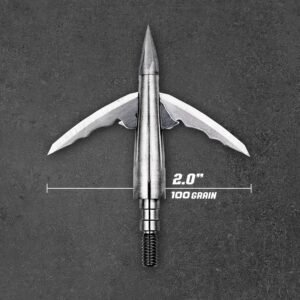 BOWMAR Beast 2.0″ – (3 PACK) – Titanium